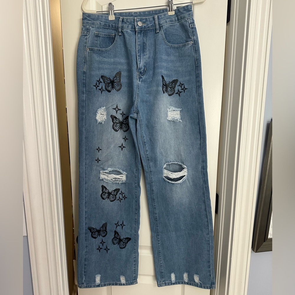 Butterfly jeans